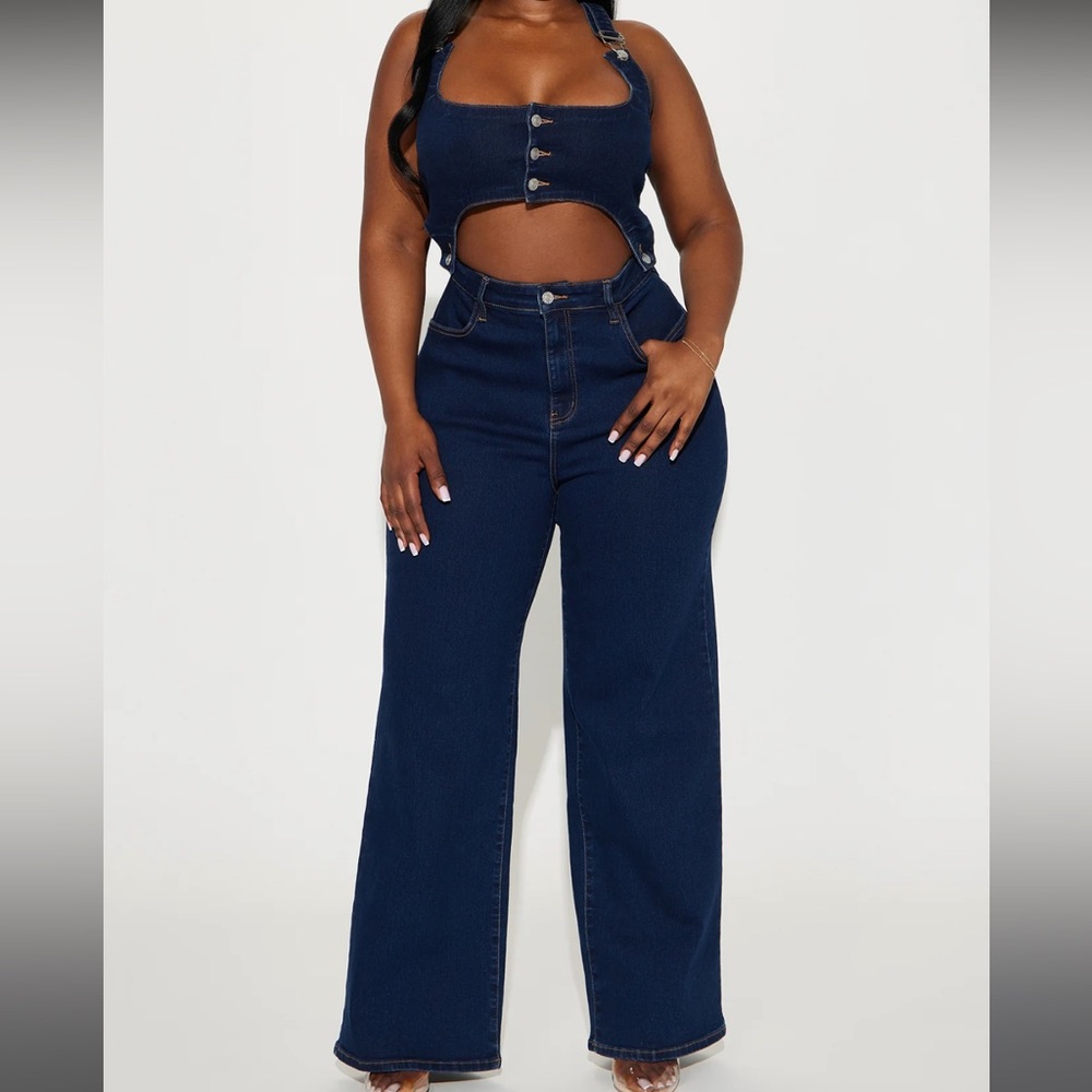 Denim jumpsuit